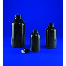 бутылка узкогорлая градуированная 250 мл, п/эт, цвет серый, Aptaca